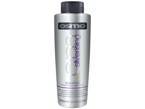 Osmo pilkinantis plaukų šampūnas Silverising Shampoo 300ml 